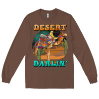 Chestnut desert darling camel Long Sleeve Tee - BarkalooDesign