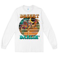 White desert darling camel Long Sleeve Tee - BarkalooDesign