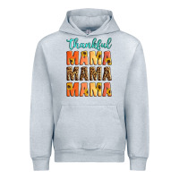 Heather Grey Thankful mama mama mama Urban Hoodie - Artiststas