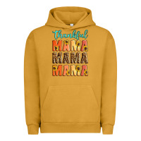 Pigment Peanut Butter Thankful mama mama mama Urban Hoodie - Artiststas