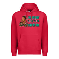 Cardinal i am street so look both ways before you cross me Premium Hoodie - AdoDesignShop