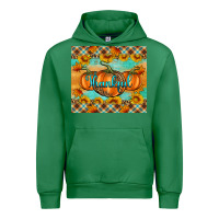 Emerald Thankful Pumpkins Urban Hoodie - Artiststas