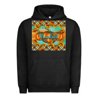 Pigment Black Thankful Pumpkins Urban Hoodie - Artiststas