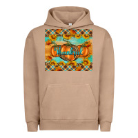 Pigment Burro Thankful Pumpkins Urban Hoodie - Artiststas