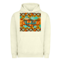 Pigment Pistachio Thankful Pumpkins Urban Hoodie - Artiststas