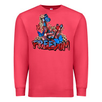 Cardinal freedom rock hand Premium Sweatshirt - Zillion Design Studio
