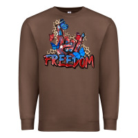 Chestnut freedom rock hand Premium Sweatshirt - Zillion Design Studio