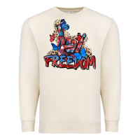Sandshell freedom rock hand Premium Sweatshirt - Zillion Design Studio