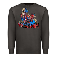 Smoke freedom rock hand Premium Sweatshirt - Zillion Design Studio