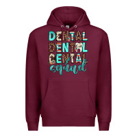 Burgundy dental squad Premium Hoodie - JahusDesignShop