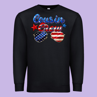 Cousin Crew Premium Sweatshirt Designed By Zillion Design Studio