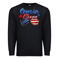 Black cousin crew Premium Sweatshirt - Zillion Design Studio