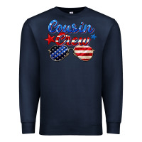 Navy cousin crew Premium Sweatshirt - Zillion Design Studio