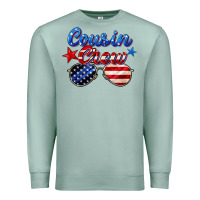 Seafoam cousin crew Premium Sweatshirt - Zillion Design Studio
