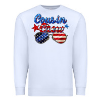 White cousin crew Premium Sweatshirt - Zillion Design Studio
