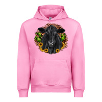 Fuchsia Pink black angus cactus sunflower Urban Hoodie - JahusDesignShop