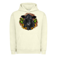 Pigment Pistachio black angus cactus sunflower Urban Hoodie - JahusDesignShop