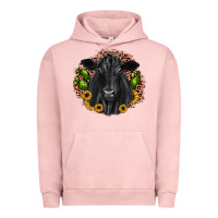 Pigment Salmon black angus cactus sunflower Urban Hoodie - JahusDesignShop