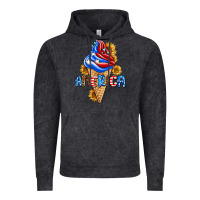 Vintage Black ice cream america Vintage Hoodie - AdoDesignShop