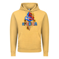 Vintage Mustard ice cream america Vintage Hoodie - AdoDesignShop
