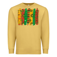 Antique Gold black history brushstroke Premium Sweatshirt - texasbilliewilder