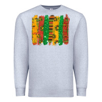 Heather Grey black history brushstroke Premium Sweatshirt - texasbilliewilder