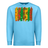 Ocean Blue black history brushstroke Premium Sweatshirt - texasbilliewilder