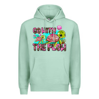 Seafoam go with the flow Premium Hoodie - AdoDesignShop