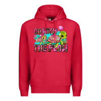 Cardinal go with the flow Premium Hoodie - AdoDesignShop