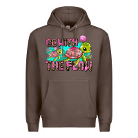 Coffee go with the flow Premium Hoodie - AdoDesignShop
