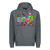 Rock go with the flow Premium Hoodie - AdoDesignShop