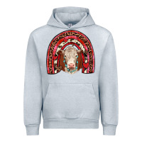 Heather Grey valentines hereford rainbow Urban Hoodie - JahusDesignShop