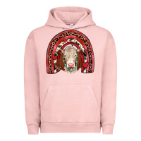 Pigment Salmon valentines hereford rainbow Urban Hoodie - JahusDesignShop