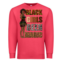 Cardinal black girls been magic Premium Sweatshirt - texasbilliewilder