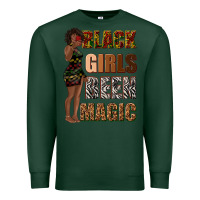 Sports Green black girls been magic Premium Sweatshirt - texasbilliewilder