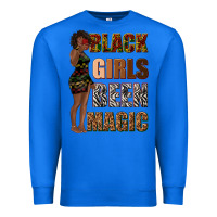 True Royal black girls been magic Premium Sweatshirt - texasbilliewilder
