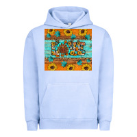 Pigment Grape Ice Sunflower Leopard Thanksgiving Love Urban Hoodie - Artiststas
