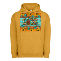 Pigment Peanut Butter Sunflower Leopard Thanksgiving Love Urban Hoodie - Artiststas