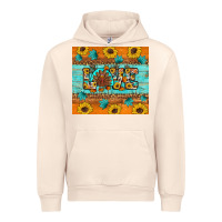 Sandshell Sunflower Leopard Thanksgiving Love Urban Hoodie - Artiststas