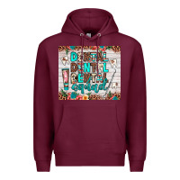 Burgundy dental squad Premium Hoodie - JahusDesignShop