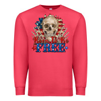Cardinal born to be free skeleton Premium Sweatshirt - Zillion Design Studio