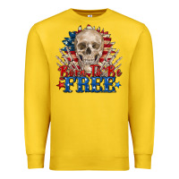 Lemon born to be free skeleton Premium Sweatshirt - Zillion Design Studio