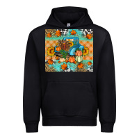 Black Thanksgiving Truck With Turkey Urban Hoodie - Artiststas
