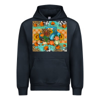 Navy Thanksgiving Truck With Turkey Urban Hoodie - Artiststas