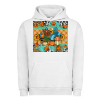 Pigment Lunar Rock Thanksgiving Truck With Turkey Urban Hoodie - Artiststas