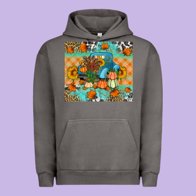 Thanksgiving Truck With Turkey Urban Hoodie Designed By Artiststas