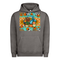Pigment Tornado Thanksgiving Truck With Turkey Urban Hoodie - Artiststas