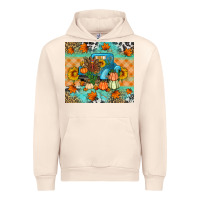 Sandshell Thanksgiving Truck With Turkey Urban Hoodie - Artiststas