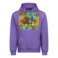 Tulip Thanksgiving Truck With Turkey Urban Hoodie - Artiststas