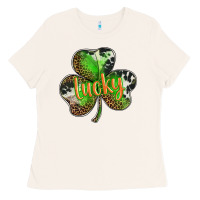 Bone st. patricks day lucky shamrock Ladies Tee - BarkalooDesign